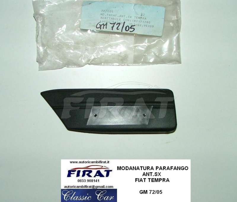 MODANATURA PARAFANGO FIAT TEMPRA ANT.SX